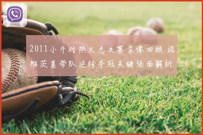 2011小牛对热火总决赛录像回顾 诺维茨基带队逆转夺冠关键场面解析